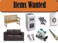 Items wanted